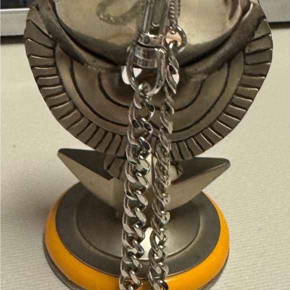 Harley-Davidson Bar & Shield Stainless Steel Pocket Watch w  Harley-Davidson Silver and Black Pocket Watch